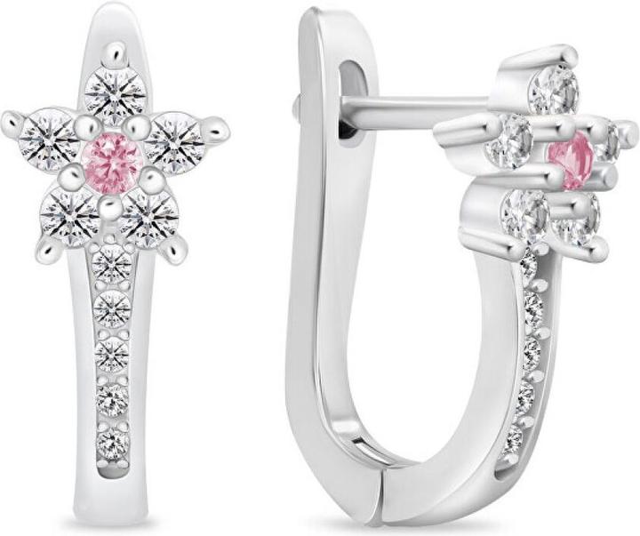Produktbild Brilio Silver - Beautiful silver earrings with zircons EA1005WP