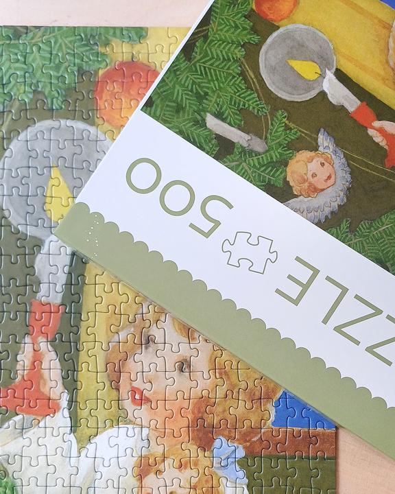 Immagine prodotto Tactic 500 Weihnachtskarten-Puzzle (500 pezzi)