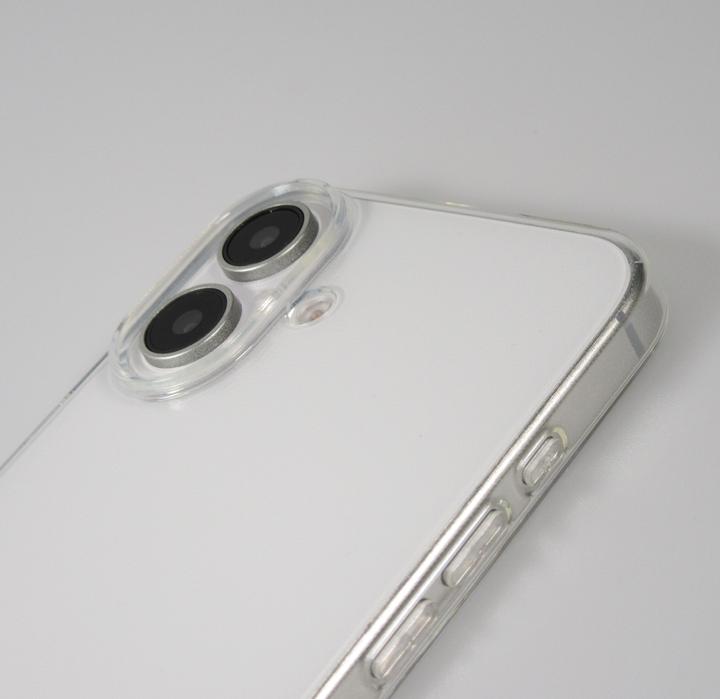 Actual product image PhoneLook Cover Rubber Silicone Gel Simple Super Clear Flexible (Apple iPhone 16 Plus)