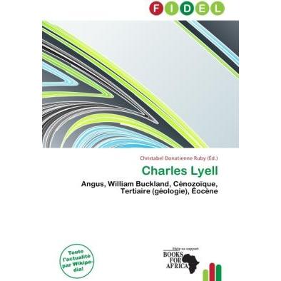 Charles Lyell, Fachbücher