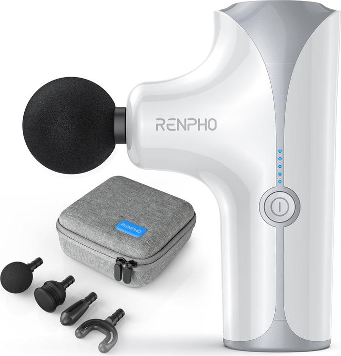 Actual product image Renpho MINI Massage Gun- White