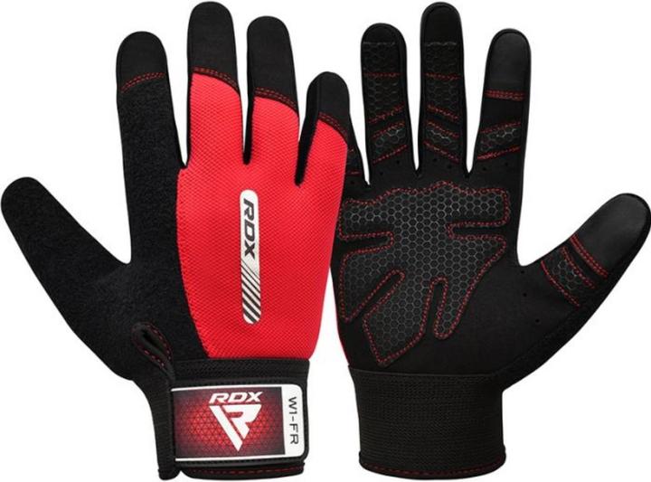 Actual product image Rdx Gym Weight Lifting Gloves W1 Full Red Plus-L (L)