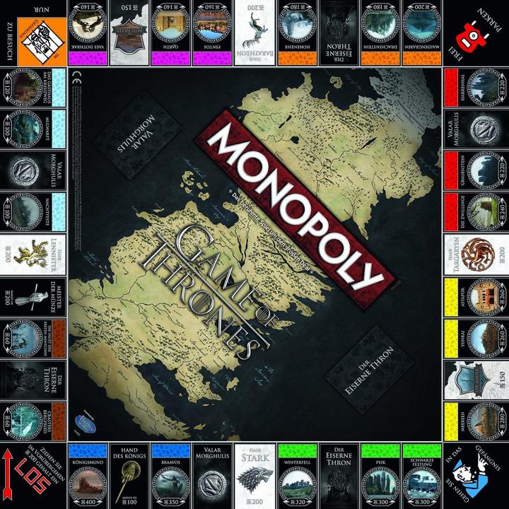 Produktbild Hasbro Monopoly Games of Thrones (Deutsch)
