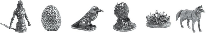 Actual product image Hasbro Monopoly Games of Thrones (German)