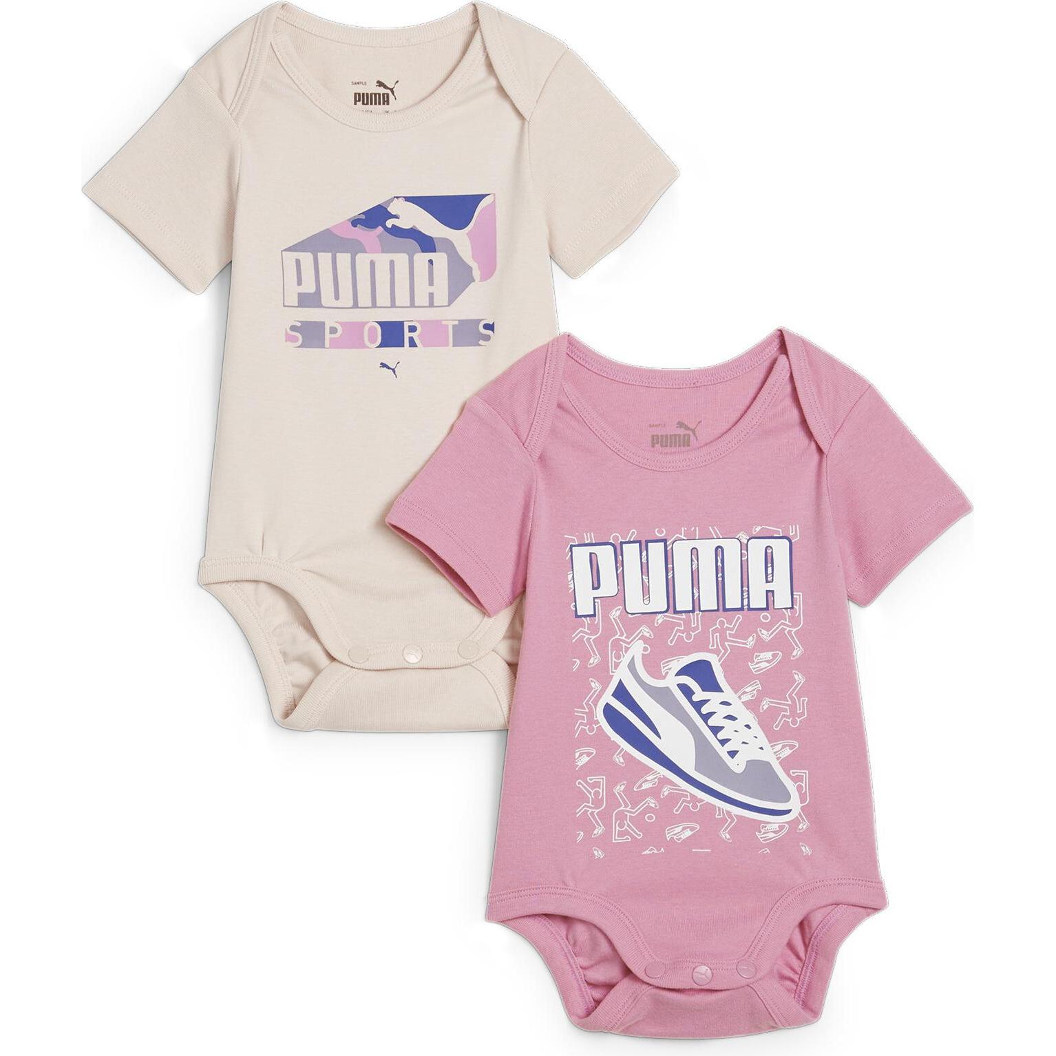 Puma, Jungen, Body, MINICATS Newborn Bodysuit 2pcs Set INF, Rosa, (74)