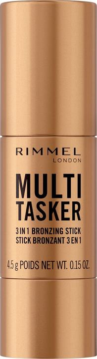 Actual product image Rimmel London Rimmel Multi Tasker 3-in-1 Bronzing Stick 003 Tan Sculpted and Bronzed Glow (003 Tan, Bronzer)