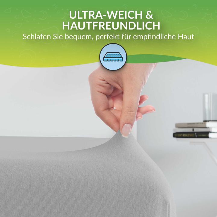 Actual product image Etérea Comfort Jersey (180 x 200 cm, 200 x 200 cm)
