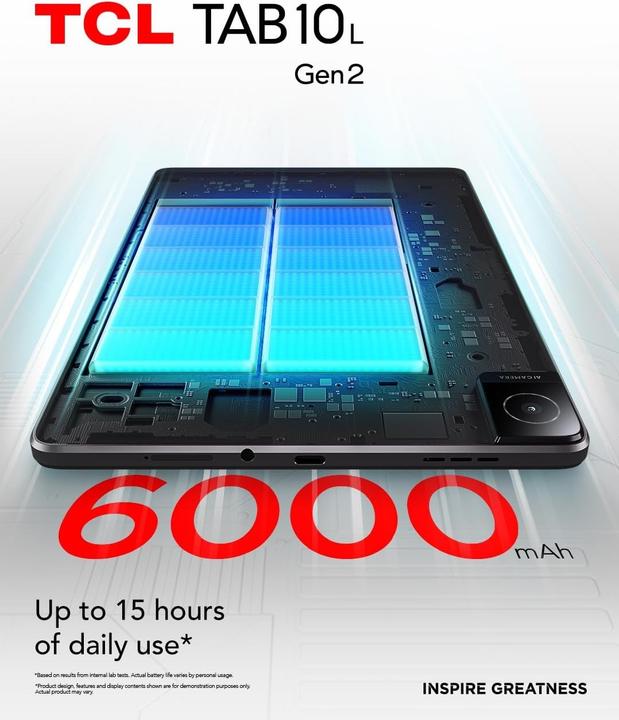 Immagine prodotto TCL TAB 10L Gen2 (10.10", 32 GB, Antracite)