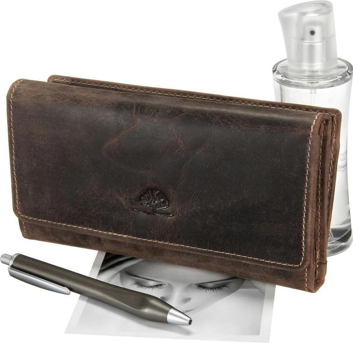 Actual product image Greenburry Long Wallet Vintage Ladies Wallet Large