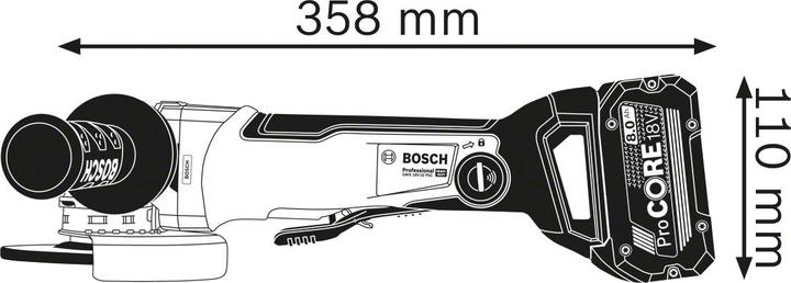 Produktbild Bosch Professional GWX 18V-10 PSC (125 mm)