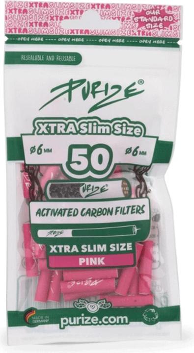 Produktbild Purize Aktivkohlefilter Xtra-Slim 50stk