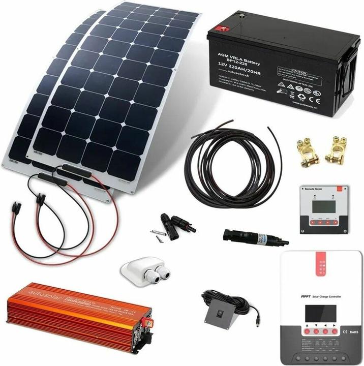 Actual product image Autosolar Complete package (330 W)