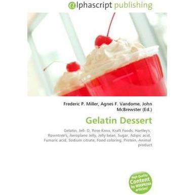 Gelatin Dessert, Fachbücher