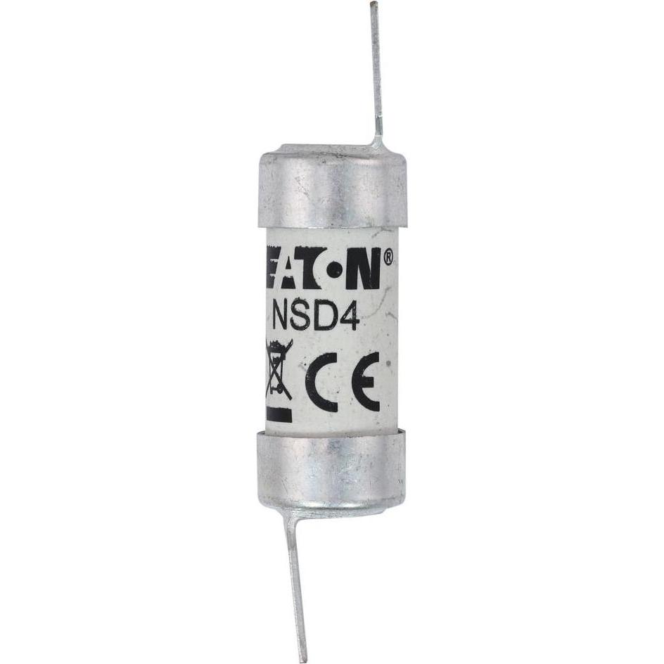 20x Eaton, Sicherung, Sicherungseinsatz, Niederspannung, 4 A, AC 550 V, 80 kA, BS88/F1, 14 x 59 mm, gL/gG, BS NSD4 (Fein...