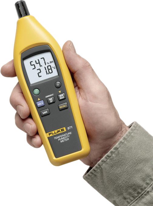 Actual product image Fluke Humidity measuring device (Hygromet