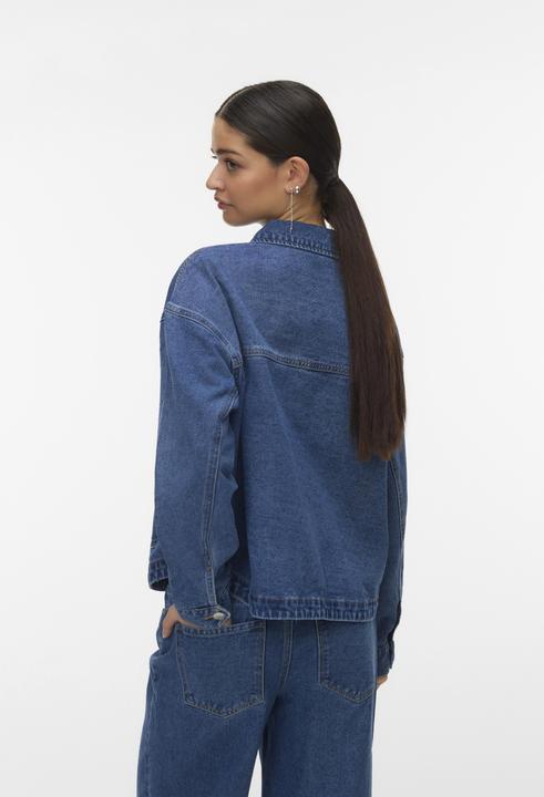 Actual product image Vero Moda Vmjamie Ls Denim Shacket Mix Ga Noos (S)
