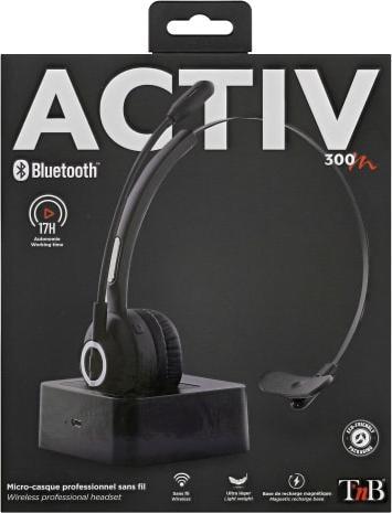 Image du produit T'nB Casque professionnel TNB Activ 300M (Sans fil, USB-A)