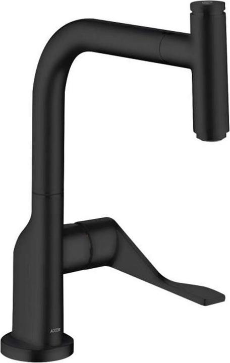 Produktbild Axor EH-Küchenmischer CITTERIO Select mit Ausziehbrause mattschwarz