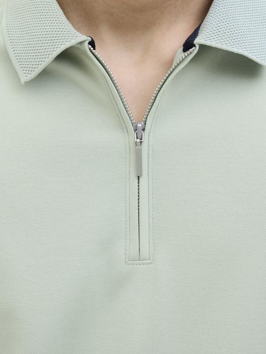 Produktbild Jack & Jones Jprrodney Ss Zip Polo Styd Ss25 (L)