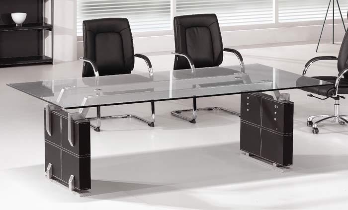 Produktbild Jet-Line Besprechungstisch Verona schwarz 2,4 m Konferenz Tisch (240 x 120 x 76 cm)