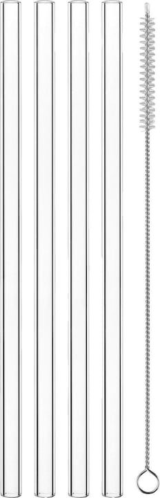 Produktbild Nachtmann Glastrinkhalm lang Set/4 mit Bürste. (4 x)