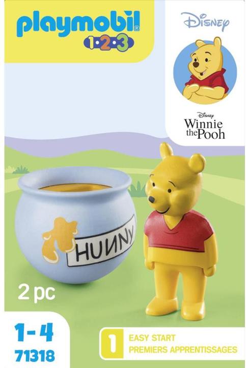 Actual product image Playmobil 1.2.3 & Disney: Winnie's standing honeypot (71318)