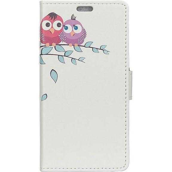 MU Style Leder Bookcover Image II Series (Xperia XA2 Plus), Smartphone Hülle, Mehrfarbig