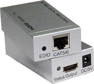 PremiumCord HDMI extender na přes every cable Cat5e/Cat6