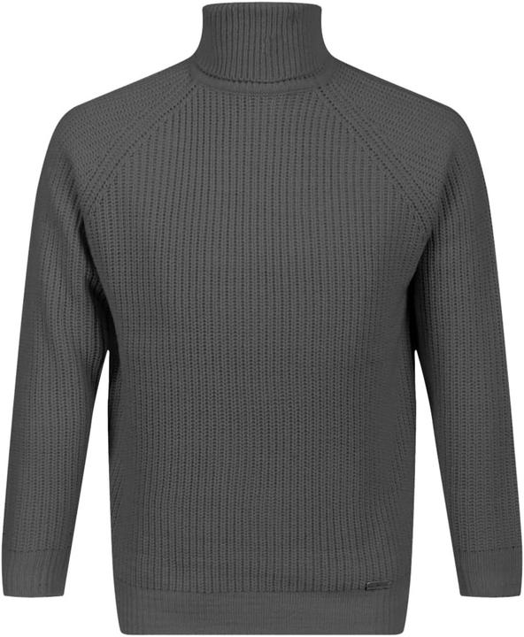 Produktbild 19V69 Italia Matt Dark Grey Pullover (4-pack) voor heren, grijs., L (L)