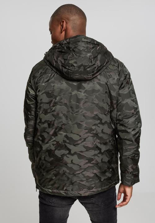 Produktbild Urban Classics Padded Camo Pull Over Jacket (S)