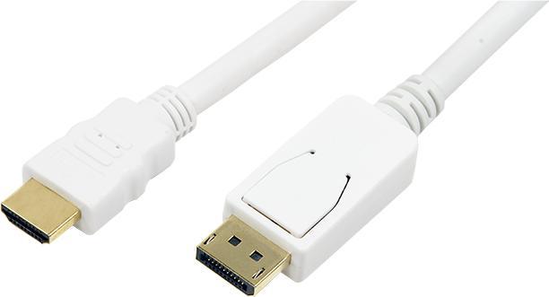 Image du produit LogiLink DisplayPort vers HDMI (3 m, DisplayPort)
