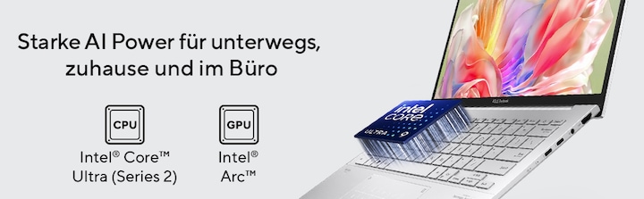 Productafbeelding ASUS Zenbook 14 (14", Intel Core Ultra 9 285H, 32 GB, 1000 GB, NL)
