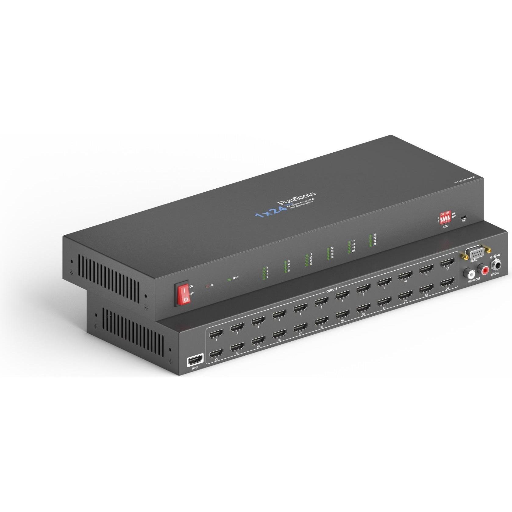 Purelink Verteiler PT-SP-HD124DA Cinch/HDMI, Switch Box