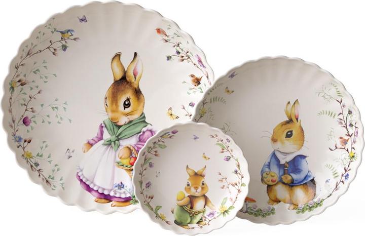 Villeroy & Boch Set di ciotole, 3 pezzi fantasia primavera (3 x)