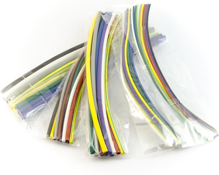 Produktbild Purecrea Schrumpfschlauch Set diverse Farben 55 Stück / Total 15m (55 x)