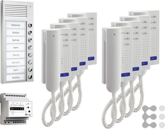 Actual product image TCS pre:pack8 Intercom PPA08-EN/02 Surface-mounted (Cable)