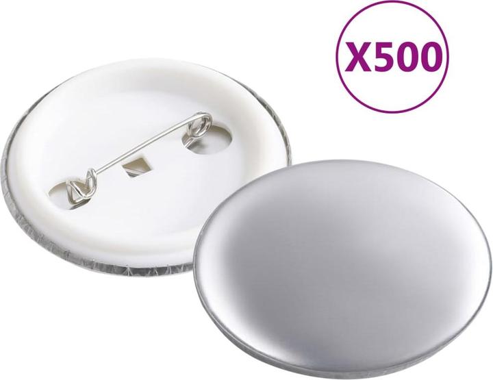 Image du produit Diverse Hardware Buttonmaschine mit 500 Button-Teilen 37 mm Drehstanze