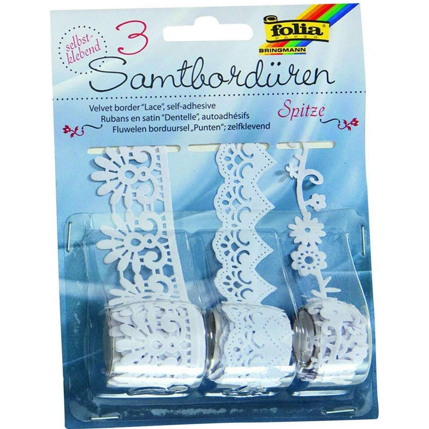 Folia Samtbordure Spitze