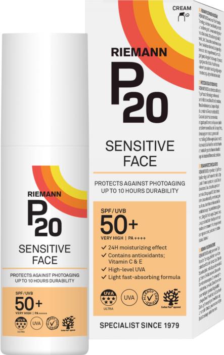 Actual product image P20 Riemann (Suntan cream, SPF 50+, 50 g)