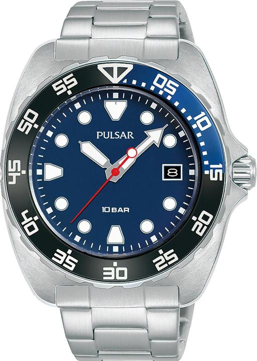 Pulsar PS9673X1 Sport Herren 45mm 10ATM (Analoguhr, 44 mm)