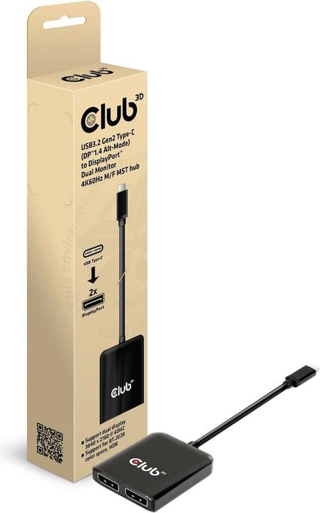 Produktbild Club 3D Usb-Hub (USB Typ-C, 4.90 cm)