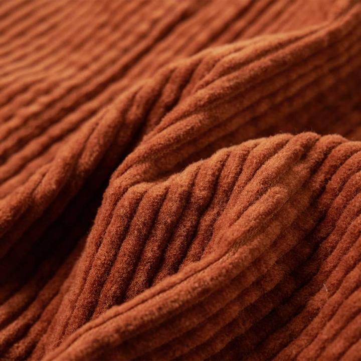 Produktbild vidaXL Kinder-Latzkleid Cord Cognac 104,Material: 100 (104)