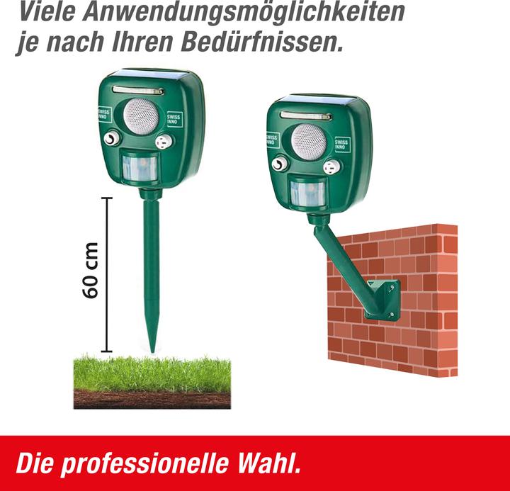 Swissinno Ultraschall Tiervertreiber PRO