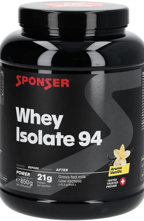 Produktbild Sponser Whey Isolate 94 (Vanille, 1 x, 850 g)