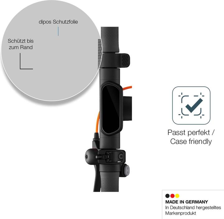 Actual product image Dipos Anti-Shock Screen Protector Clear
