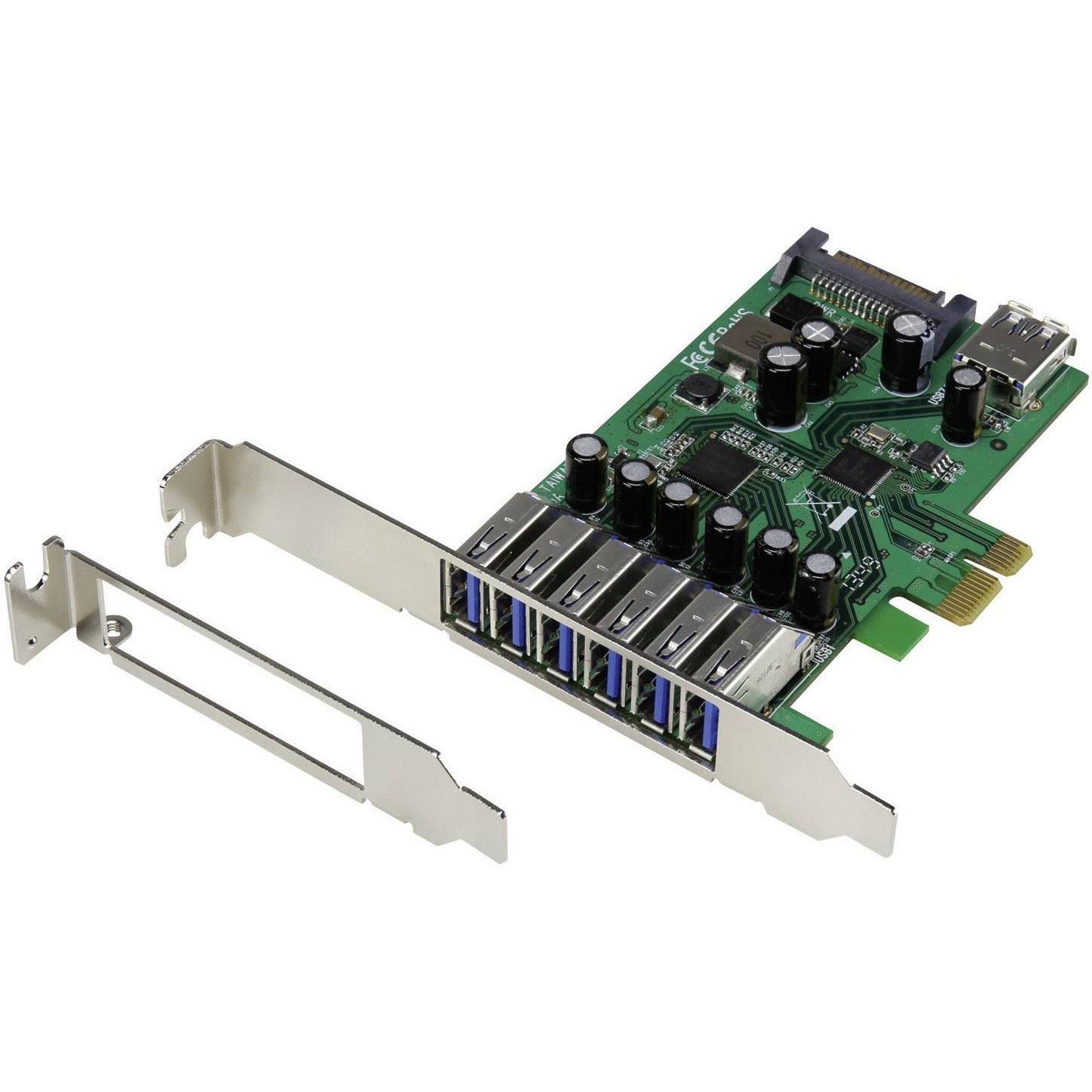 Renkforce Scheda Controller Usb 3 Pci Express A 7 Porte, Scheda Controller