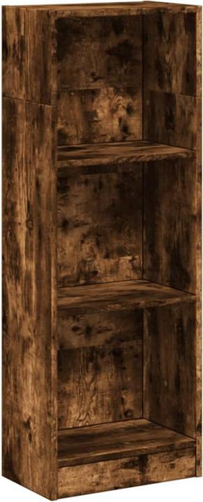 Produktbild vidaXL Bücherregal Bücherschrank Standregal Büroregal Räuchereiche Holzwerkstoff (40 x 24 x 109 cm)