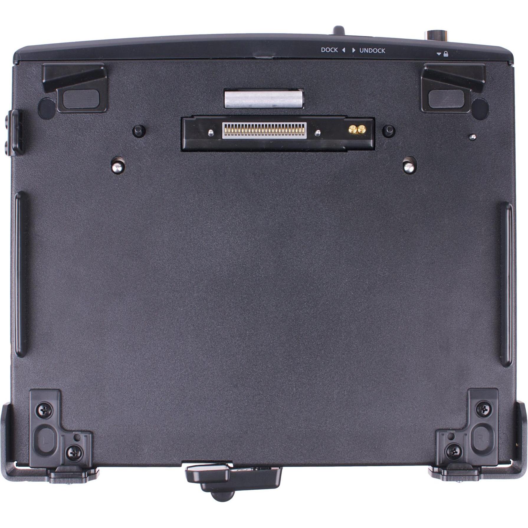 Panasonic TOUGHBOOK Docking (Docking Port, 4 Ports), Dockingstation + USB Hub, Schwarz