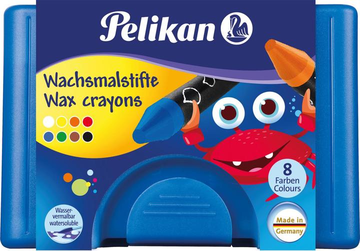 Blau, Braun, Gelb, Grün, Orange, Schwarz, Weiss