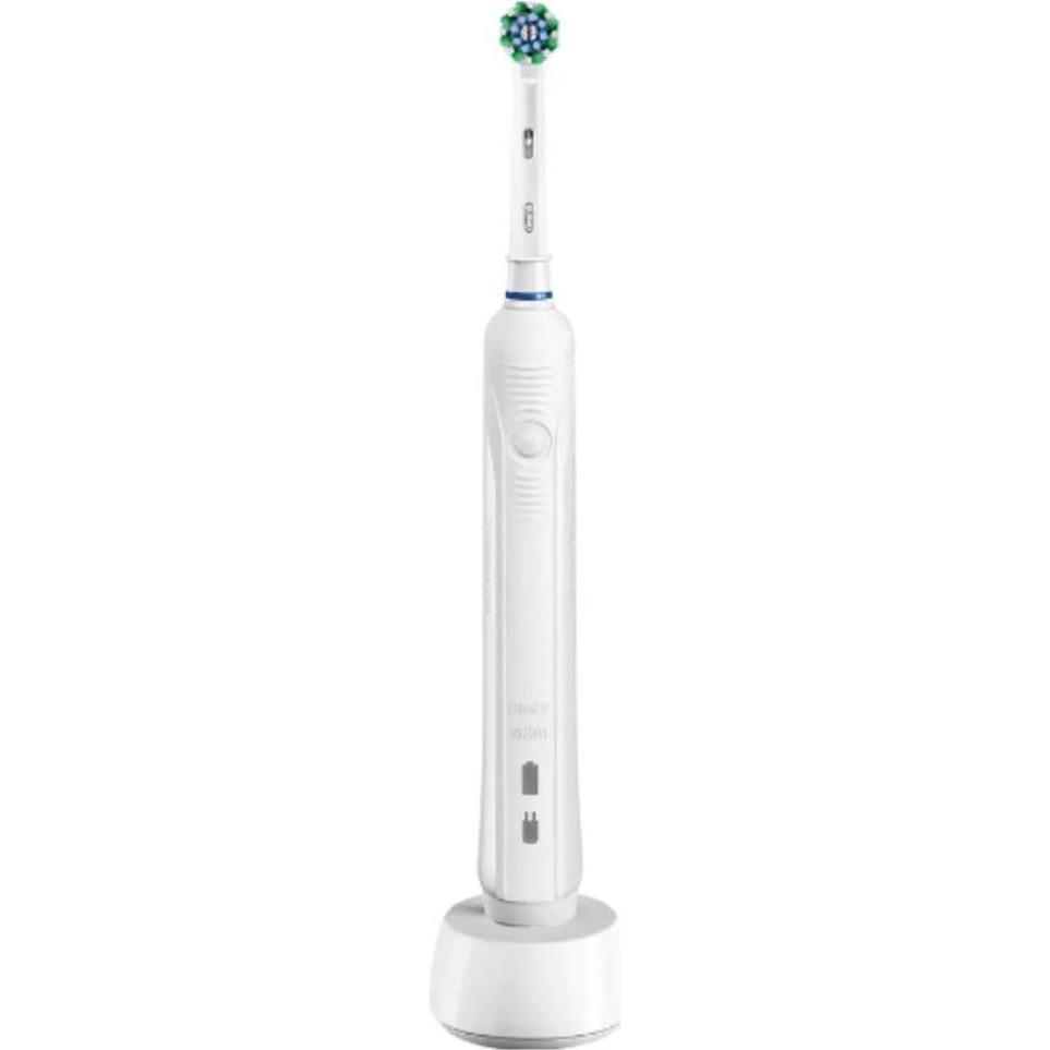 Oral-B, Elektrische Zahnbürste, Pro1 Clean White (Oszillierende Zahnbürste)